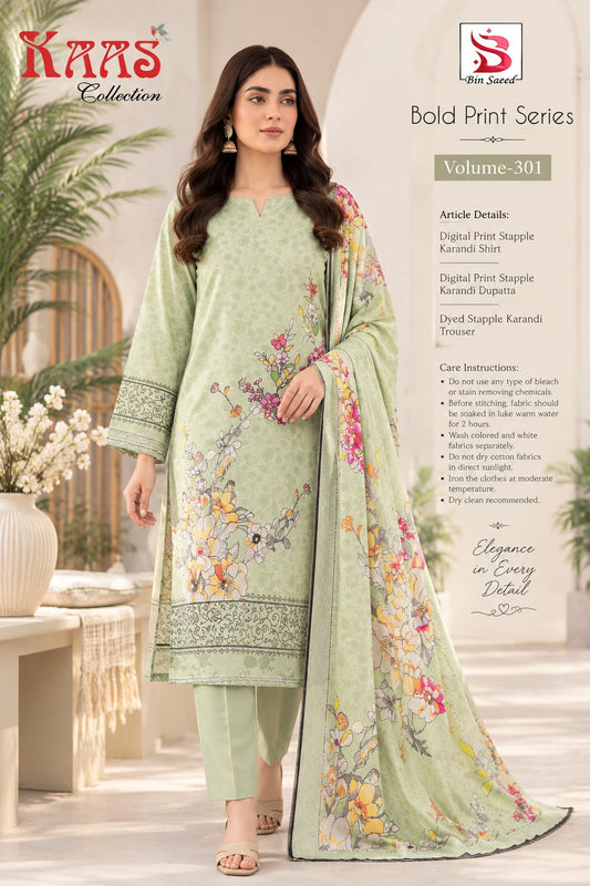 KAAS Collection Bin Saeed Bold Print Series